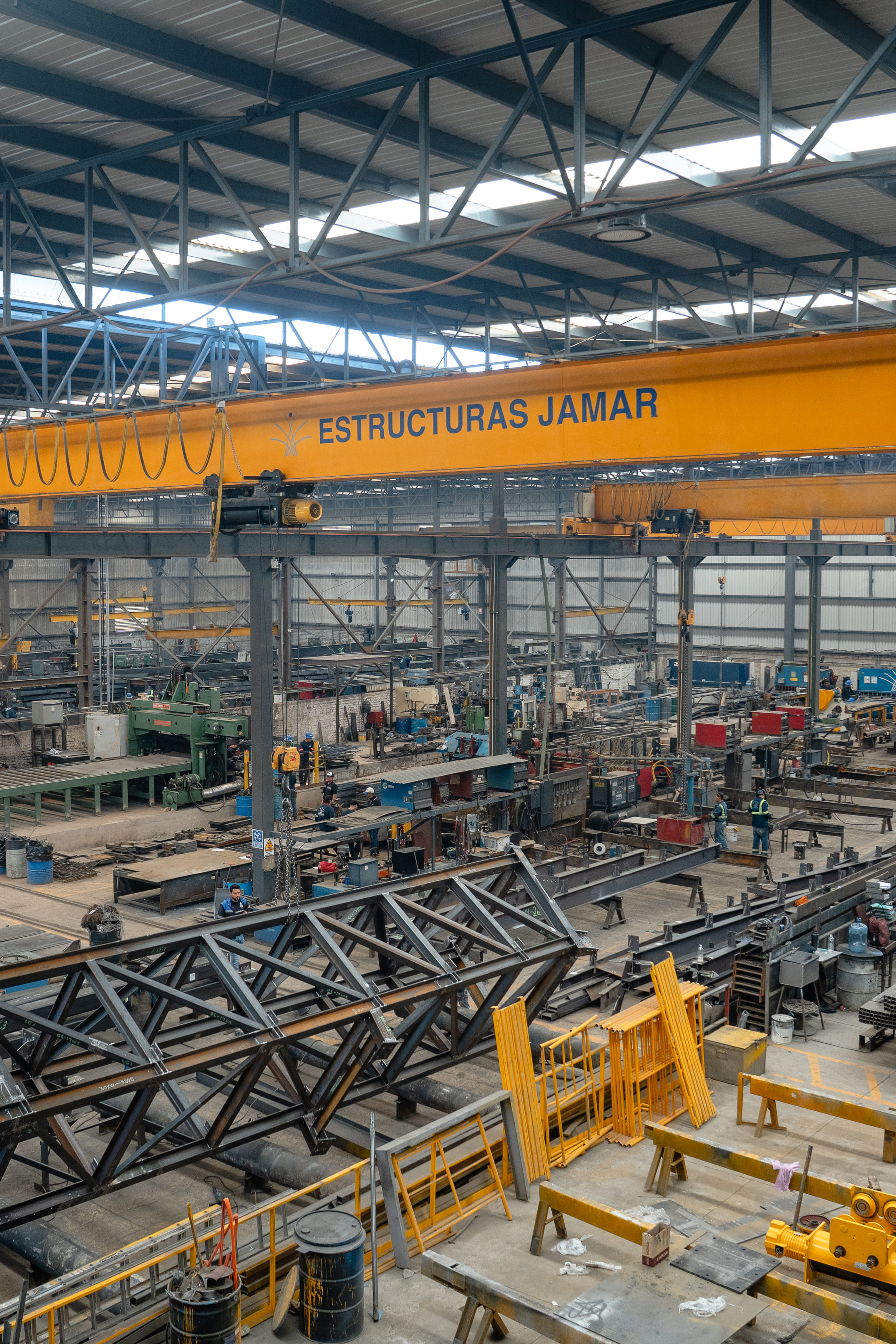 JAMAR Estructuras planta industrial